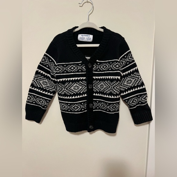 Christmas Knitted Jumper / Cardigan Sweater / Reindeer Tights - Picture 3 of 6